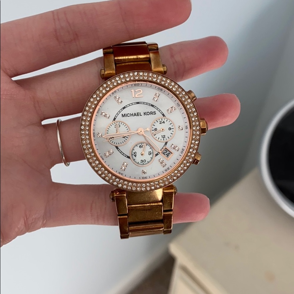 Rose Gold Michael Kors Watch